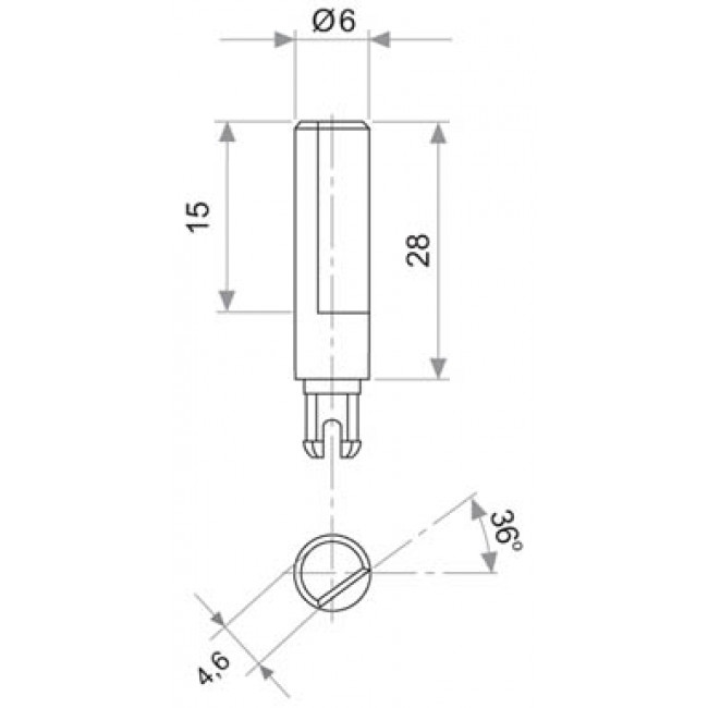 ΑΞΟΝΑΣ ΠΟΤΕΝΣΙΜΕΤΡΟΥ ΤΡΙΜΜΕΡ 5369 PT10 ΜΑΥΡΟ