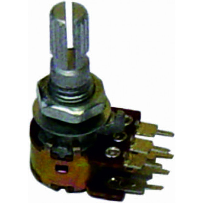 ΠΟΤΕΝΣΙΟΜΕΤΡΟ 100KΩ STEREO ΜΕΤΑΛΛΙΚΟ