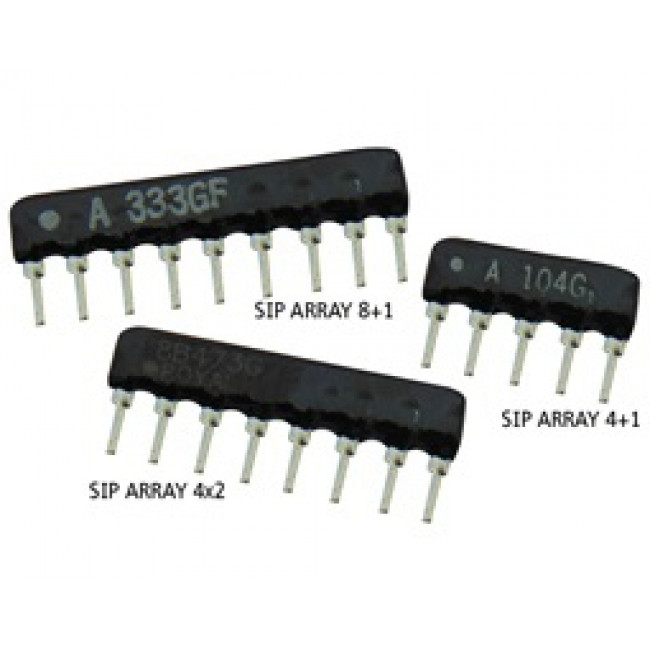 1ΚΩ ΑΝΤΙΣΤΑΣΗ NETWORK 8+1 0.2W 100V