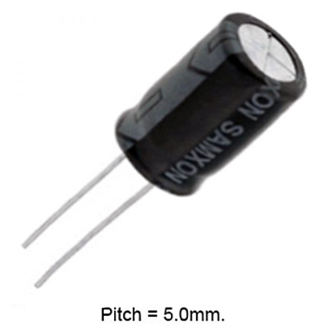 220μF/50V ΠΥΚΝΩΤΗΣ ΗΛΕΚΤΡΟΛΥΤΙΚΟΣ 105°C 10x12.5mm