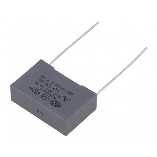 1μF/275V AC X2 ΠΥΚΝΩΤΗΣ ΜΚP 337 (335) P22.5mm