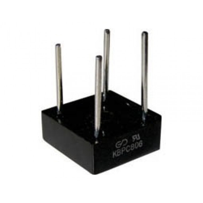 ΓΕΦΥΡΑ 8Α 400V TEΤΡΑΓΩΝΗ KBPC804