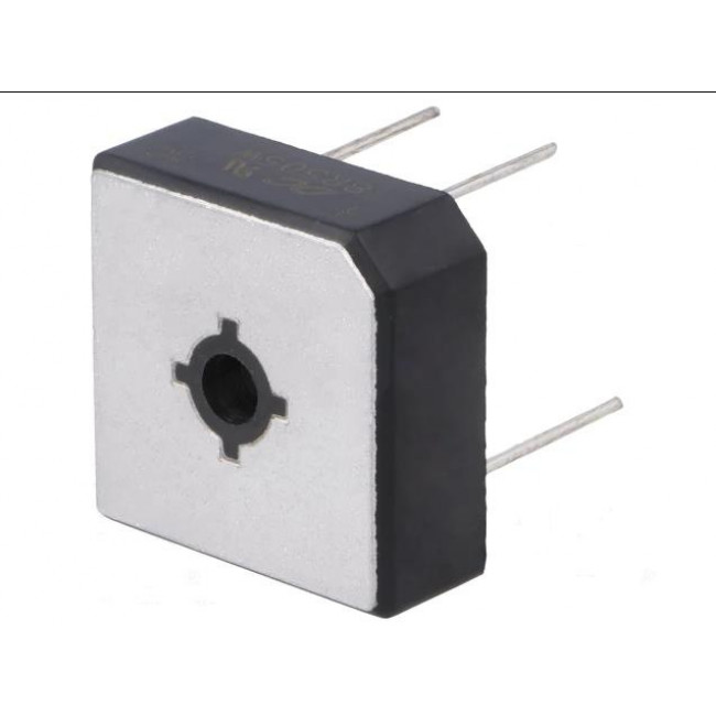 ΓΕΦΥΡΑ 50Α 600V ΤΕΤΡΑΓΩΝΗ ΓΙΑ ΠΛΑΚΕΤΑ BR506W
