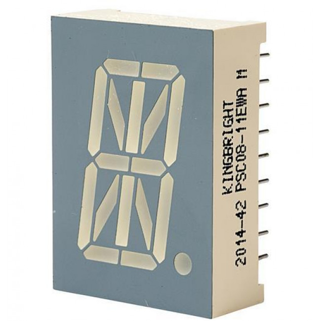 DISPLAY LED ΚΟΙΝΗΣ ΚΑΘΟΔΟΥ ΚΟΚΚΙΝΟ 20.4mm PSC08-11EWA