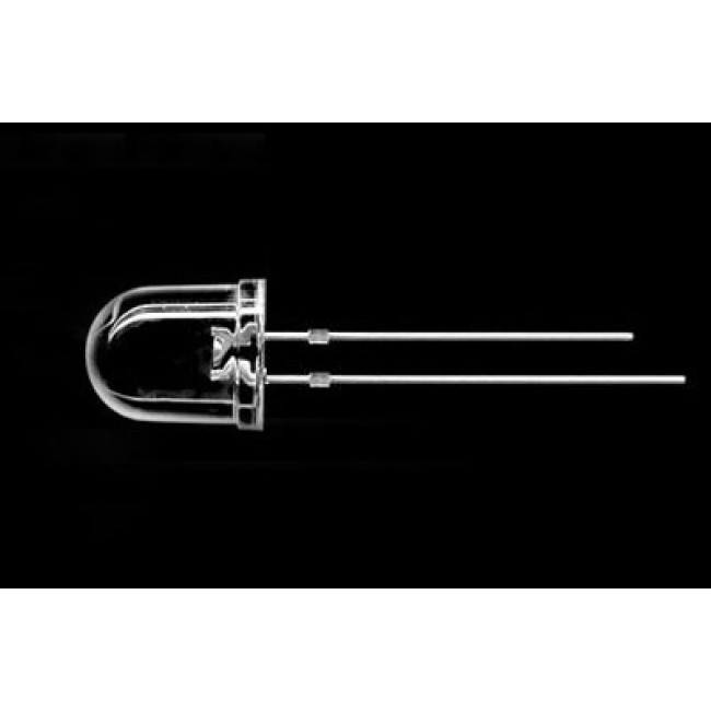 LED 8mm ΔΙΑΦΑΝΟ ΛΕΥΚΟ ΥΨΗΛΗΣ ΦΩΤΕΙΝΟΤΗΤΑΣ