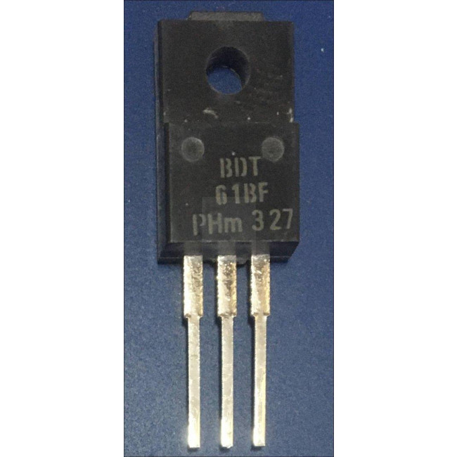 BDT 61C NPN DARL+Di ΤΡΑΝΖΙΣΤΟΡ NF-L, 60V, 4A, 50W, >10MHz, B>750