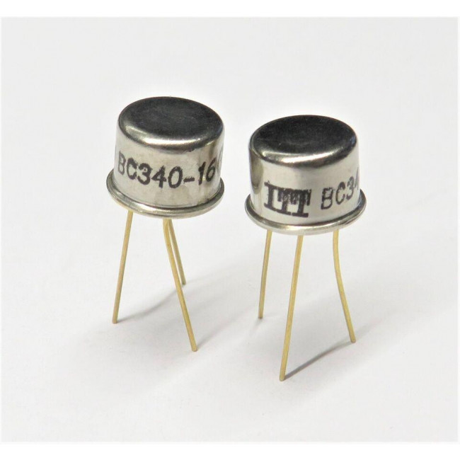 BC 340-16 TRANSISTOR NPN NF-Tr/E, 40V, 0,5A, 0,8W, 100MHz