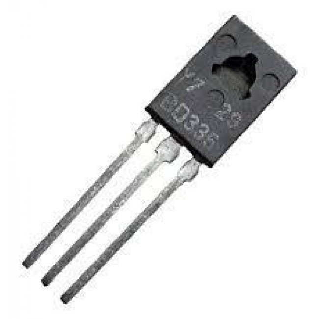BD 335 NPN DARL+Di ΤΡΑΝΖΙΣΤΟΡ NF-L, 100V, 6A, 60W, >10MHz, B>750 TO-126