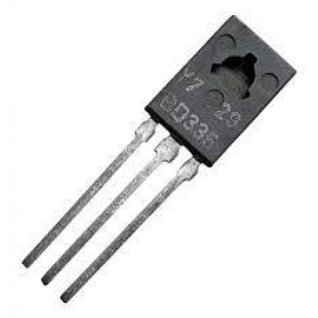 BD 335 NPN DARL+Di ΤΡΑΝΖΙΣΤΟΡ NF-L, 100V, 6A, 60W, >10MHz, B>750 TO-126