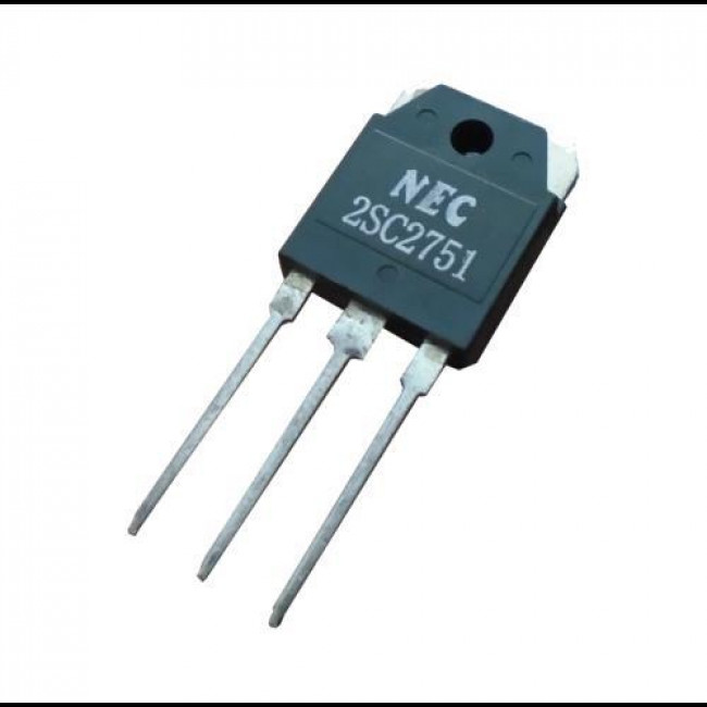 2SC 2751 NPN ΤΡΑΝΖΙΣΤΟΡ S-L, 500V, 15A, 120W, <1/3,2µs