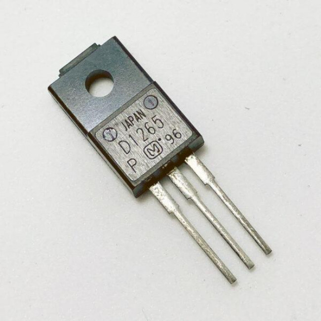 2SD 1265 NPN ΤΡΑΝΖΙΣΤΟΡ POWER AMPLIFIER, 60V 4A, 30W
