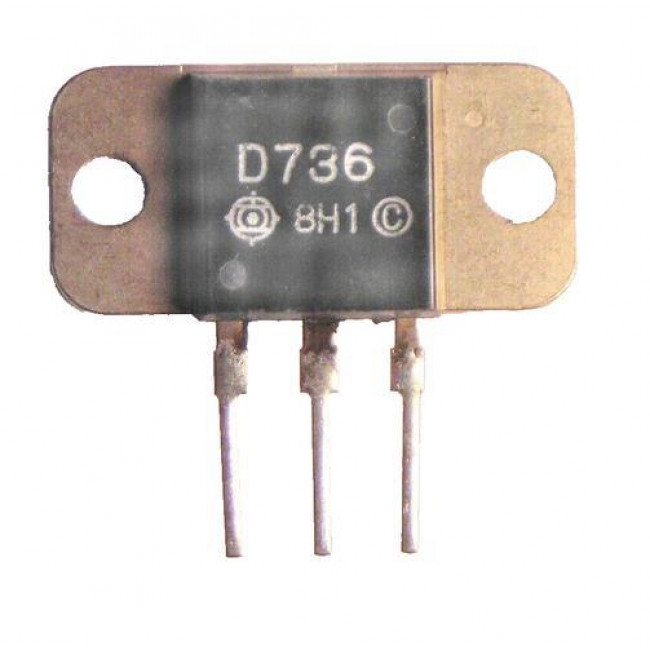 2SD 736 NPN ΤΡΑΝΖΙΣΤΟΡ NF/S-L, 160/140V, 12A, 100W