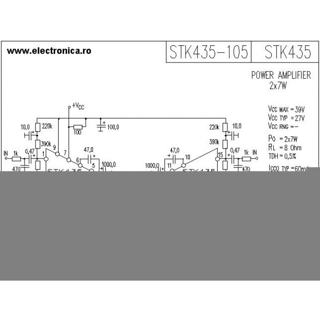 STK 435 IC = STK 436