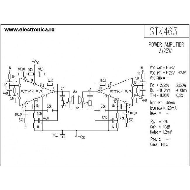 STK 463 IC
