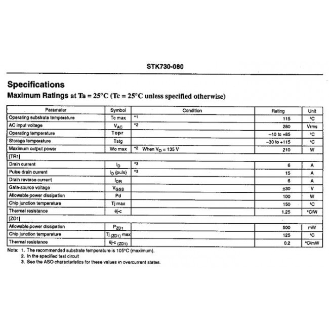 STK 730-080 IC