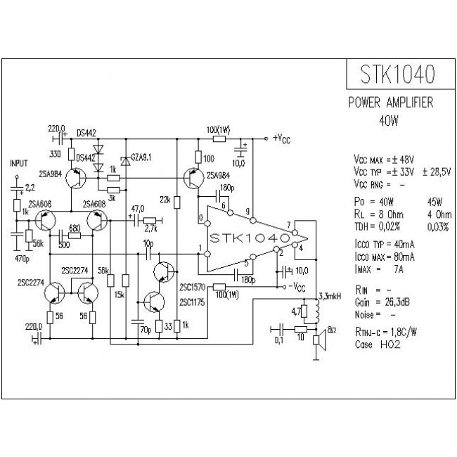 STK 1040 IC