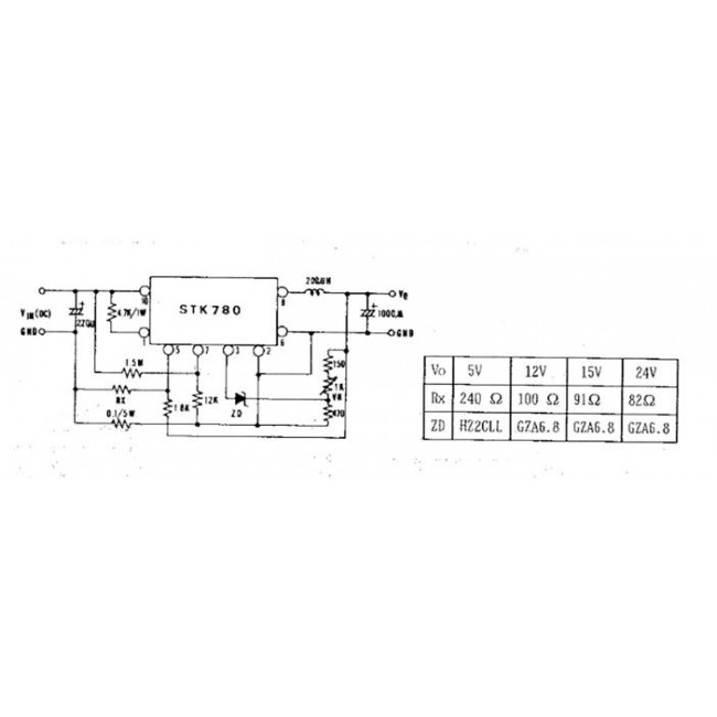 STK 780 IC