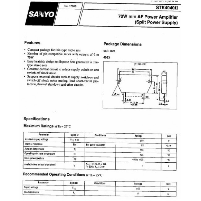 STK 4040II IC
