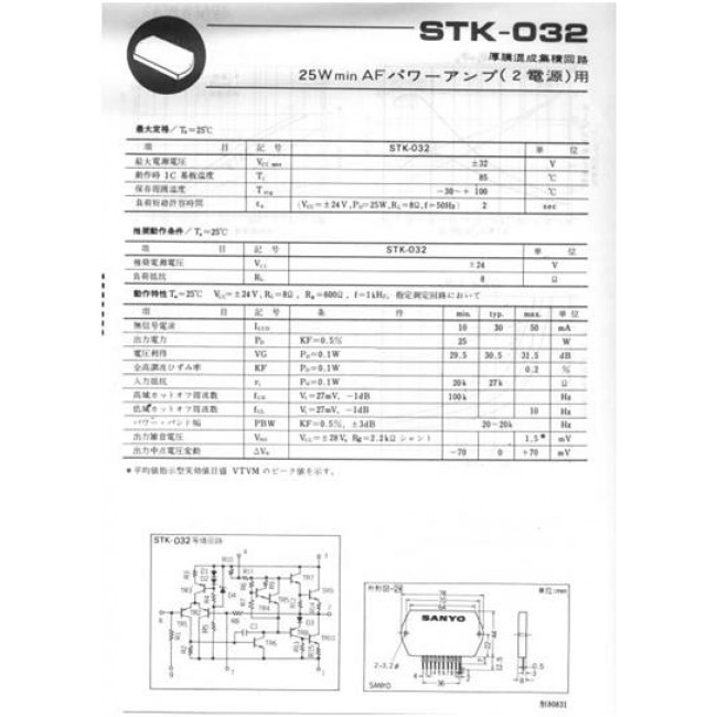 STK 032 IC