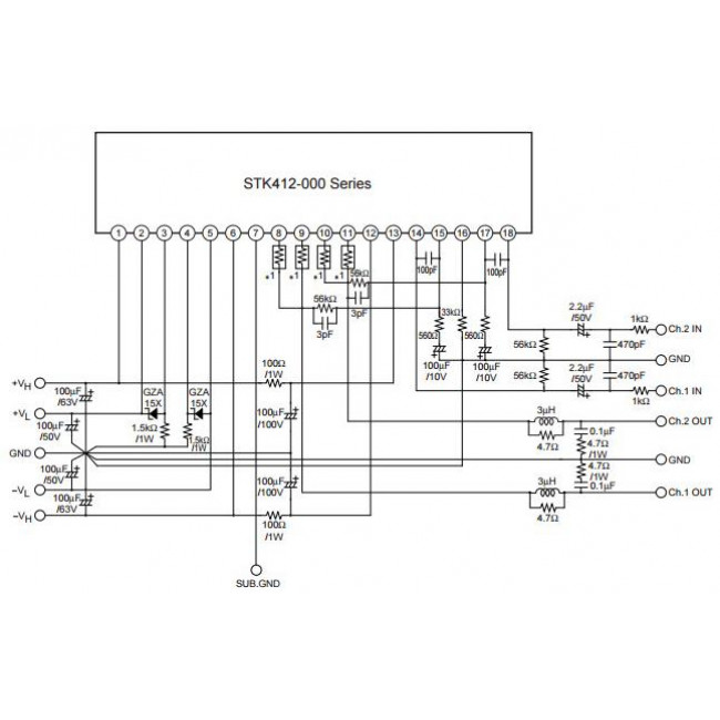 STK 412-000 IC