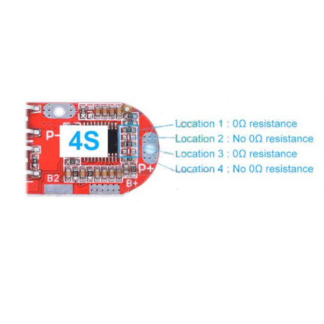 BMS MODULE 4S 25A