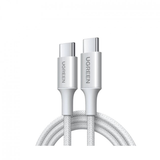 USB TYPE C - USB TYPE C 3A 60W ΚΑΛΩΔΙΟ 2m UGREEN L501 ΓΚΡΙ