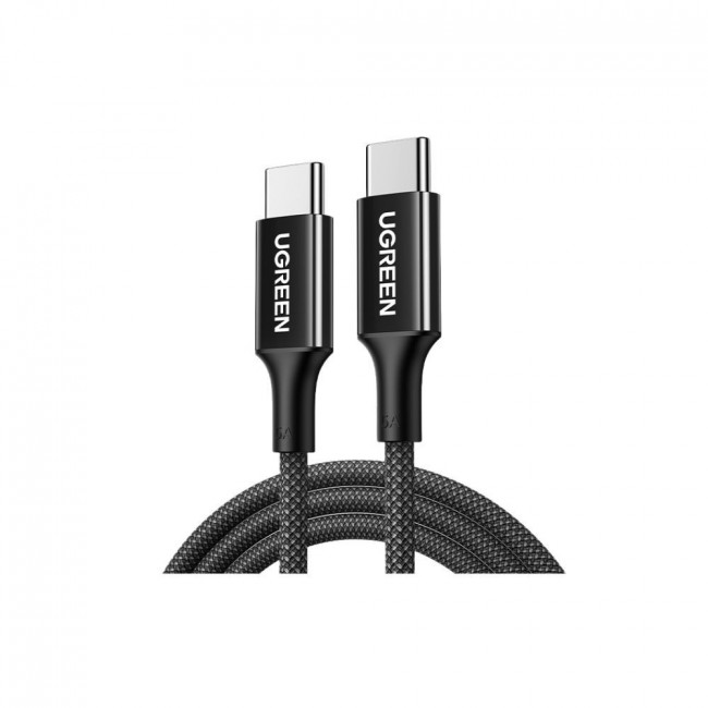 USB TYPE C - USB TYPE C 3A 60W ΚΑΛΩΔΙΟ 2m UGREEN L501 ΜΑΥΡΟ