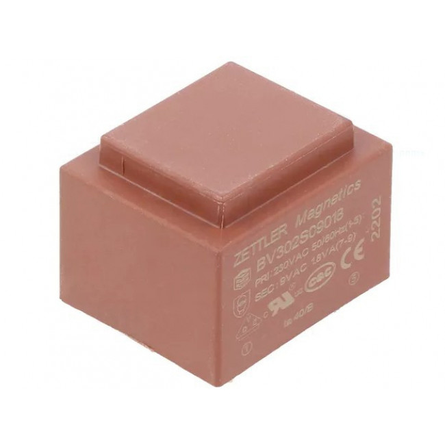 9V/1.8VA ΜΕΤΑΣΧ/ΤΕΣ ΠΑΚΤΩΜΕΝΟΙ