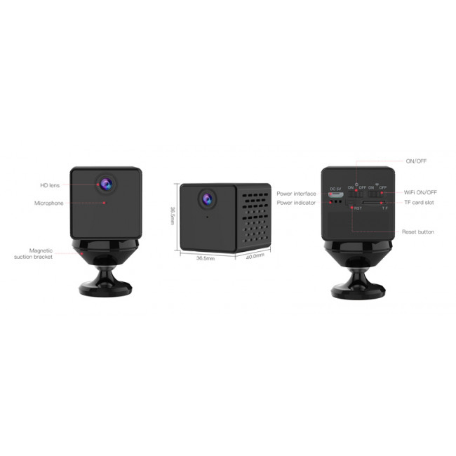 VSTARCAM IP ΚΑΜΕΡΑ MINI WIFI ΜΕ ΕΠΑΝΑΦ.ΜΠΑΤΑΡΙΑ 800mA