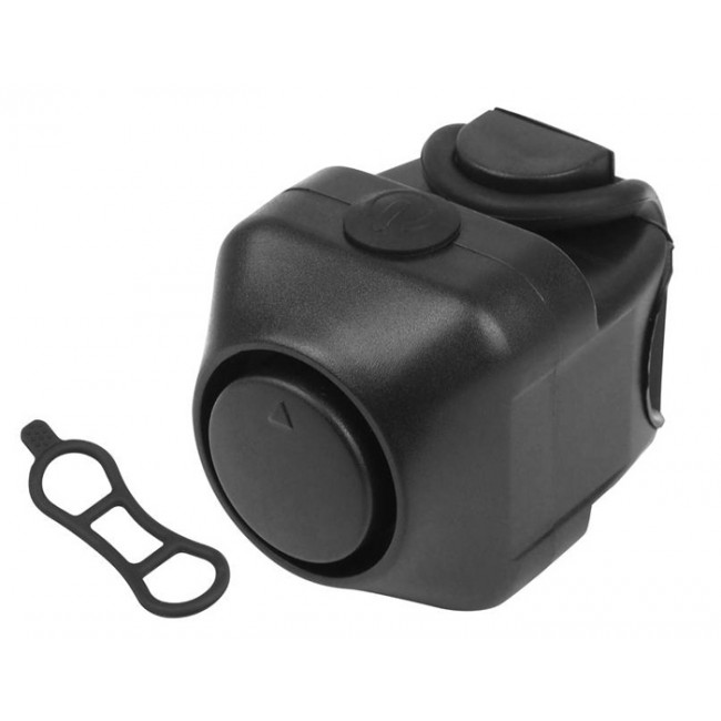 LXAG496 ΚΟΡΝΑ ΠΟΔΗΛΑΤΟΥ ΗΛΕΚΤΡΙΚΗ 130dB ΜΑΥΡΗ