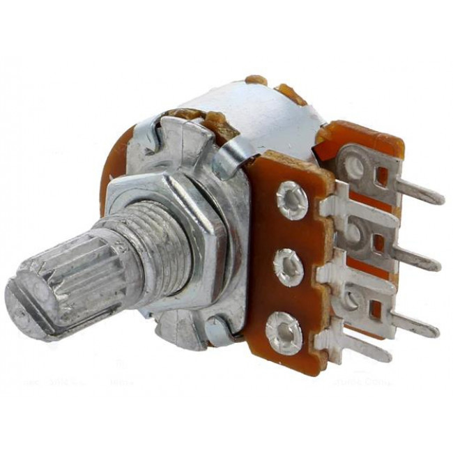 ΠΟΤΕΝΣΙΟΜΕΤΡΟ 10KΩ STEREO ΛΟΓΑΡΙΘΜΙΚΟ ΜΕΤΑΛΛΙΚΟ