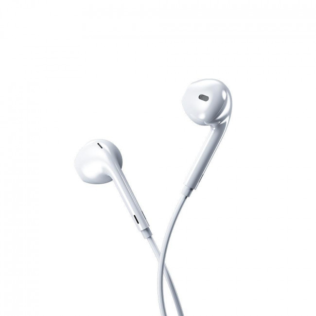 YB 09 ΑΚΟΥΣΤΙΚΑ HANDSFREE LIGHTNING 1.2m WK ΛΕΥΚΑ