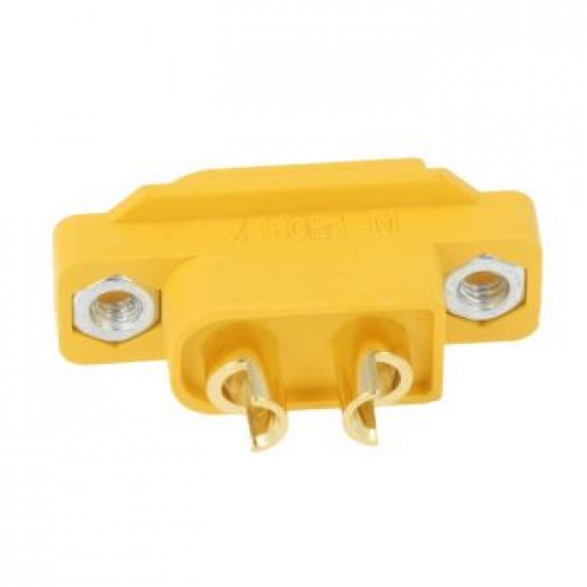 XT 60E1-M ΚΟΝΕΚΤΟΡ 2pin ΑΡΣΕΝΙΚΟΣ 30A ΓΙΑ ΣΑΣΣΙ