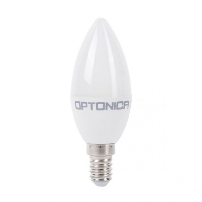 8W ΛΑΜΠΑ LED E14 ΚΕΡΙ 180° 4500K 710LM
