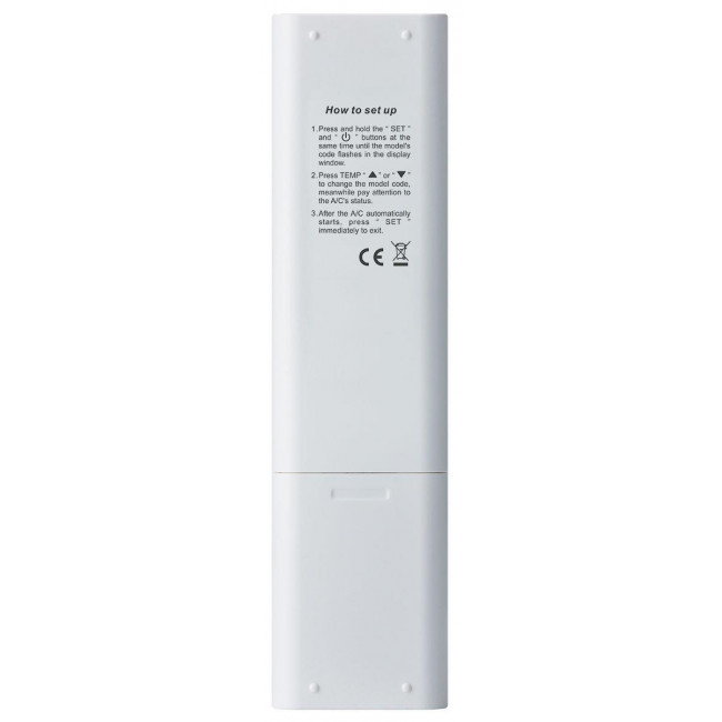 K 2098E ΤΗΛΕΧ/ΡΙΟ ΓΙΑ AIR CONT.5000 IN 1 ΜΕ ΦΩΤΙΖΟΜΕΝΗ ΟΘΟΝΗ