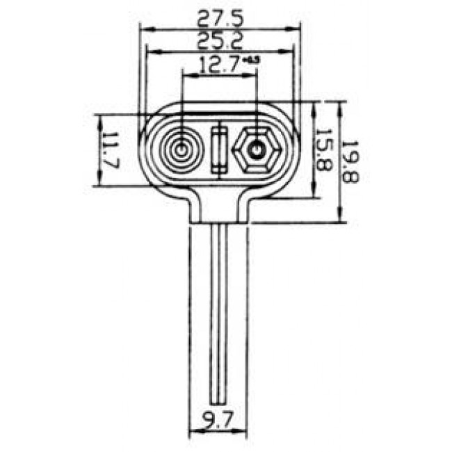ΚΛΙΠ 9V ΜΠΑΤΑΡΙΑΣ