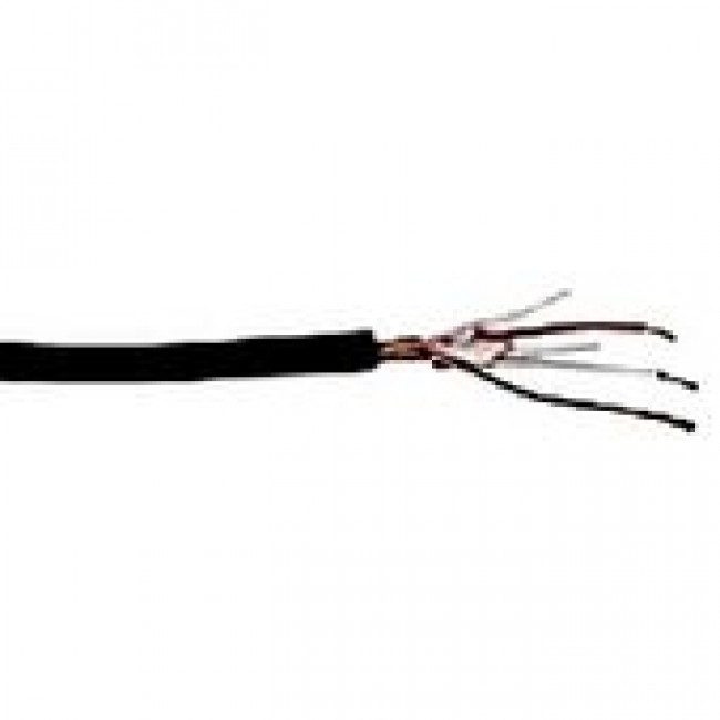 CBL 750 ΚΑΛΩΔΙΟ STEREO ΣΤΡΟΓΓΥΛΟ 2x0.50mm/6.1mm & ΜΠΛΕΝΤΑΖ ΜΑΥΡΟ