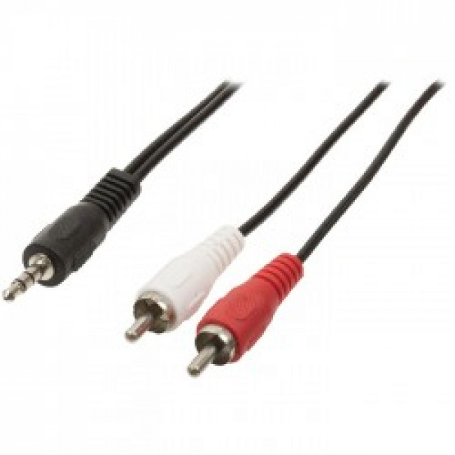 3.5mm STEREO ΑΡΣΕΝΙΚΟ - 2RCA ΑΡΣΕΝΙΚΑ ΚΑΛΩΔΙΟ 3m
