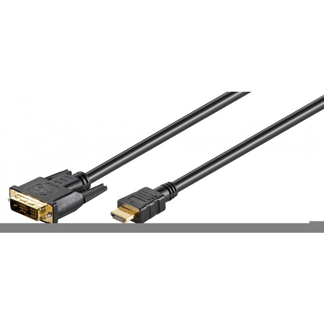 HDMI ΑΡΣΕΝΙΚΟ - DVI-D ΑΡΣΕΝΙΚΟ 1m