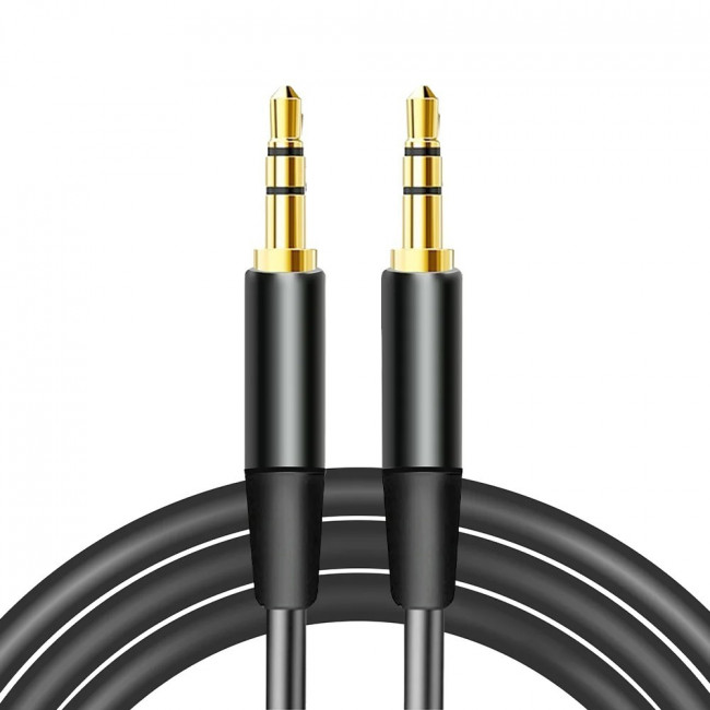 3.5mm STEREO ΑΡΣΕΝΙΚΟ - ΑΡΣΕΝΙΚΟ ΚΑΛΩΔΙΟ 1m ΜΑΥΡΟ