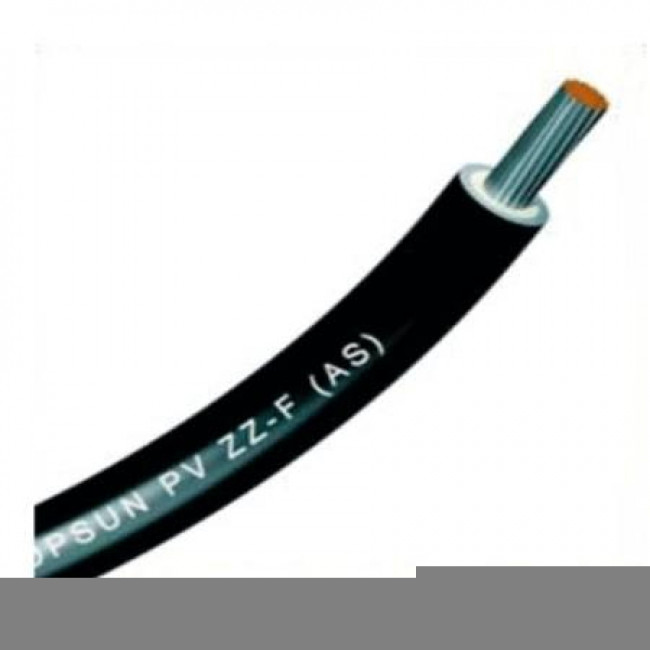 1x6mm KΑΛΩΔΙΟ ΗΛΕΚΤΡΟΛΟΓΙΚΟ ΜΟΝΟ ΜΑΥΡΟ