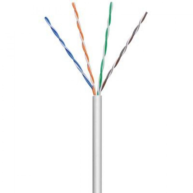 UTP CAT5e ΜΟΝΟΚΛΩΝΟ ΚΑΛΩΔΙΟ 100m CCA/PVC