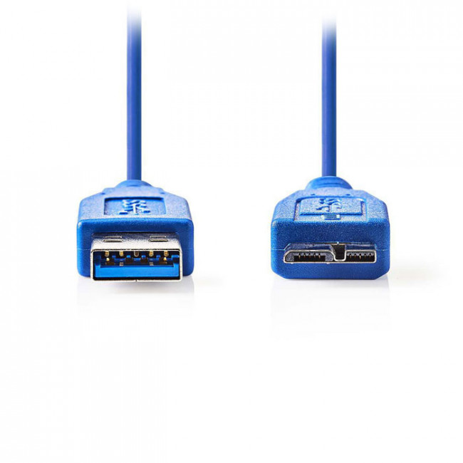 USB 3.0 A - MICRO USB B ΚΑΛΩΔΙΟ 0.5m ΣΤΡΟΓΓΥΛΟ