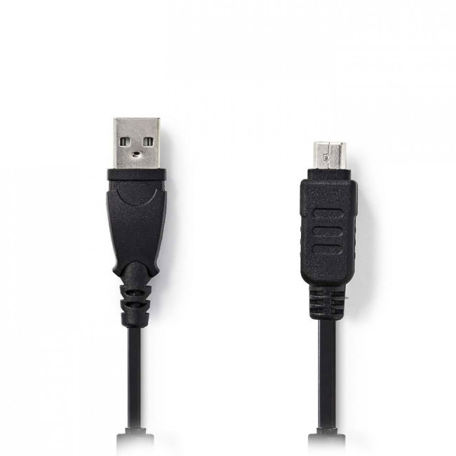 USB A ΑΡΣΕΝΙΚΟ - OLYMPUS ΚΑΜΕΡΑ 12 ΕΠΑΦΩΝ ΑΡΣΕΝΙΚΟ ΚΑΛΩΔΙΟ 2m NEDIS