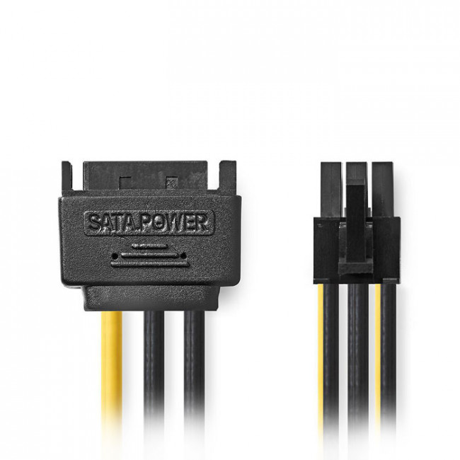 SATA 15pin ΑΡΣΕΝΙΚΟ ΣΕ PCI EXPRESS ΘΗΛΥΚΟ 0.15m