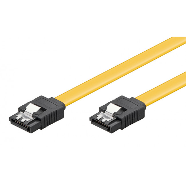 SATA ΙΙΙ 7p ΘΗΛΥΚΟ - ΘΗΛΥΚΟ ΚΑΛΩΔΙΟ 6Gb/s 0.4m ΠΛΑΚΕ ΜΕ ΑΣΦΑΛΕΙΑ