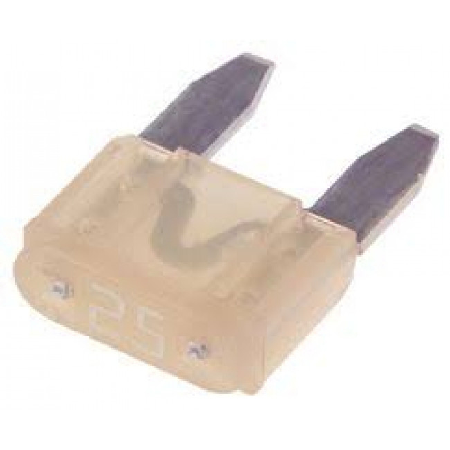 25A ΚΑΡΦΩΤΗ ΜΙΝΙ ΑΣΦΑΛΕΙΑ 32V 11.9mm ΑΥΤΟΚΙΝΗΤΟΥ