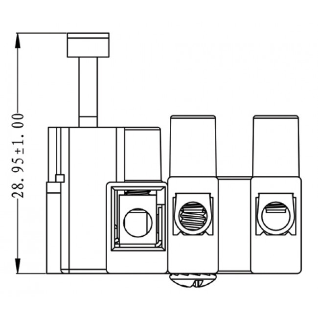 ΚΛΕΜΑ ΤΡΙΠΛΗ ΜΕ ΑΣΦΑΛΕΙΟΘΗΚΗ 5x20mm