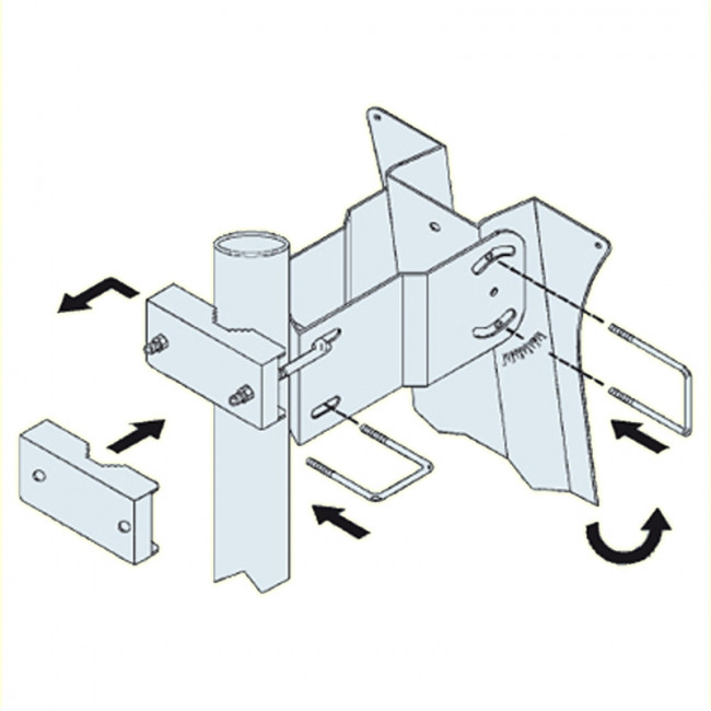 0.80m KATΟΠΤΡΟ ΔΟΡΥΦΟΡΙΚΟ ΣΙΔΗΡΟΥ EDISION