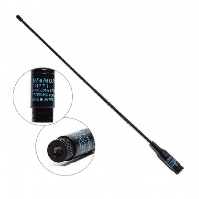 RH 771 KEPAIA ΠΟΜΠΟΔΕΚΤΩΝ VHF-UHF SMA OR BNC